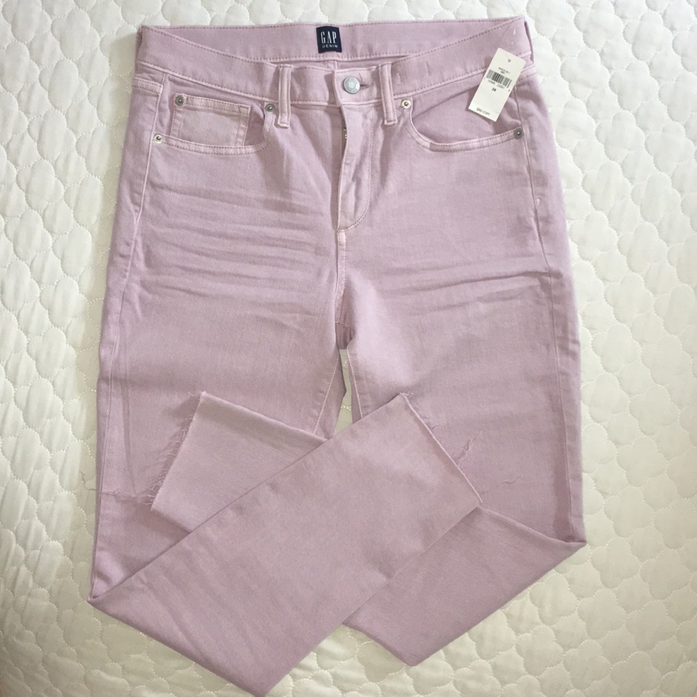 Gap mid-rise true skinny ankle jean